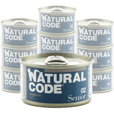 Natural Code Cat Senior Tonnetto 85g n.02 Natural Code Cat Senior Tonnetto 85g n.02