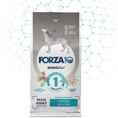 Maxi Diet al Pesce di Forza10 - Cibo per cani sensibili di taglia grande Maxi Diet al Pesce di Forza10 - Cibo per cani sensibili di taglia grande
