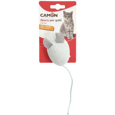 Camon Gioco Gatto Topino in tessuto 8 cm Camon Gioco Gatto Topino in tessuto 8 cm