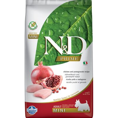 N&D Farmina Farmina N&D; Prime Dog Adult Mini Pollo e Melograno 2,5 kg N&D Farmina Farmina N&D; Prime Dog Adult Mini Pollo e Melograno 2,5 kg