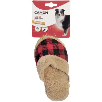 Camon Gioco per cani ciabattina in tessuto 20 cm Camon Gioco per cani ciabattina in tessuto 20 cm