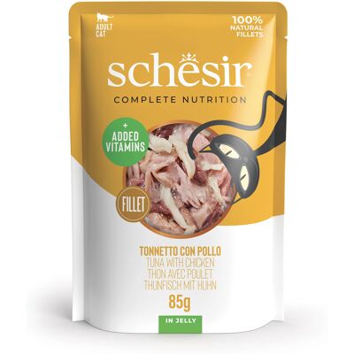 Schesir Cat Tonnetto e Pollo 85 gr Schesir Cat Tonnetto e Pollo 85 gr