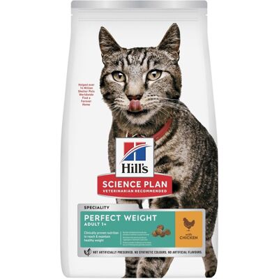 Hill's Science Plan Cat Adult Perfect Weight al Pollo 1,5 kg Hill's Science Plan Cat Adult Perfect Weight al Pollo 1,5 kg