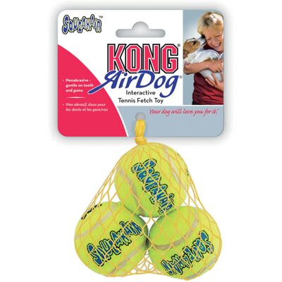 Kong Palla Air Squeaker Small 3 pz Kong Palla Air Squeaker Small 3 pz