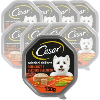 Cesar Dog Selezione dell'Orto con Manzo e Verdure 150 gr Cesar Dog Selezione dell'Orto con Manzo e Verdure 150 gr