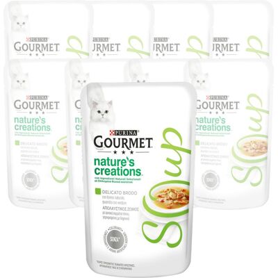 Gourmet Nature's Creation Soup Cat Adult Tonno&Verdure; 40 gr Gourmet Nature's Creation Soup Cat Adult Tonno&Verdure; 40 gr
