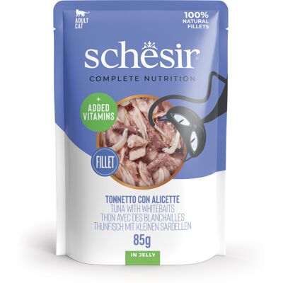 Schesir Cat Tonnetto con Alicette 85 gr Schesir Cat Tonnetto con Alicette 85 gr