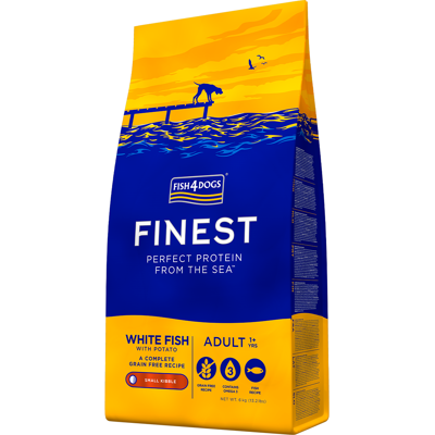 Fish4Dogs Finest Dog Adult Small Pesce Bianco 6 kg Fish4Dogs Finest Dog Adult Small Pesce Bianco 6 kg