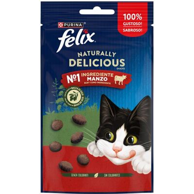 Felix - Naturally Delicious Beef Goji 50g - Beef - Goji - cat snack Felix - Naturally Delicious Beef Goji 50g - Beef - Goji - cat snack