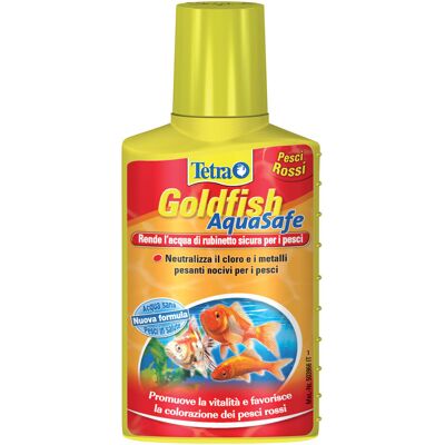 Tetra Aquasafe Goldfish - Condizionatore acqua per pesci d'acqua fredda Tetra Aquasafe Goldfish - Condizionatore acqua per pesci d'acqua fredda
