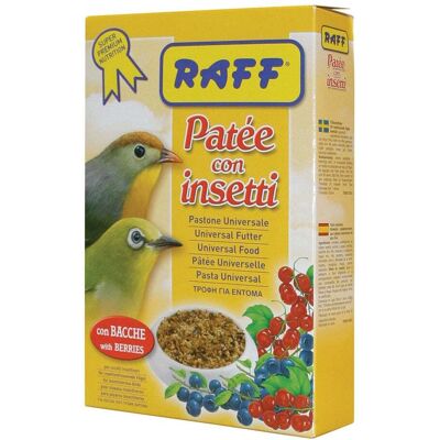 Raff Pate con insetti 400 gr Raff Pate con insetti 400 gr