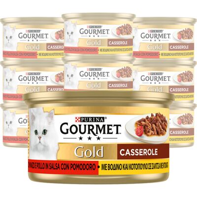 Gourmet Purina Gold Casserole - Cibo per gatti Gourmet Purina Gold Casserole - Cibo per gatti