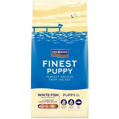 Fish4Dogs Finest Dog Puppy Small Pesce Bianco 6 kg Fish4Dogs Finest Dog Puppy Small Pesce Bianco 6 kg