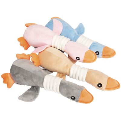 Camon Oca colorata in peluche con squeaker Camon Oca colorata in peluche con squeaker