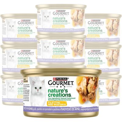 Gourmet Nature's Creations Cat Adult all'Agnello con pomodori e pastinaca 85 gr Gourmet Nature's Creations Cat Adult all'Agnello con pomodori e pastinaca 85 gr