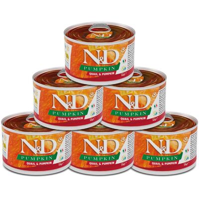 N&D Cibo umido per cani alla zucca e quaglia 140 g N&D Cibo umido per cani alla zucca e quaglia 140 g