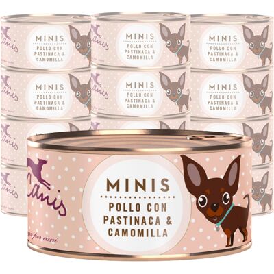 Terra Canis Dog Minis Grain Free Pollo con Pastinaca e Camomilla 100 gr Terra Canis Dog Minis Grain Free Pollo con Pastinaca e Camomilla 100 gr