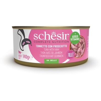 Schesir Cat Adult Tonno e prosciutto jelly 140g Schesir Cat Adult Tonno e prosciutto jelly 140g