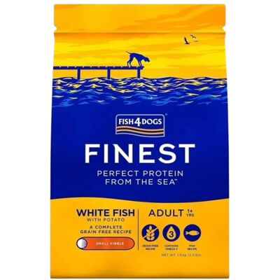 Fish4Dogs Finest Dog Adult Small Pesce Bianco 1,5 kg Fish4Dogs Finest Dog Adult Small Pesce Bianco 1,5 kg