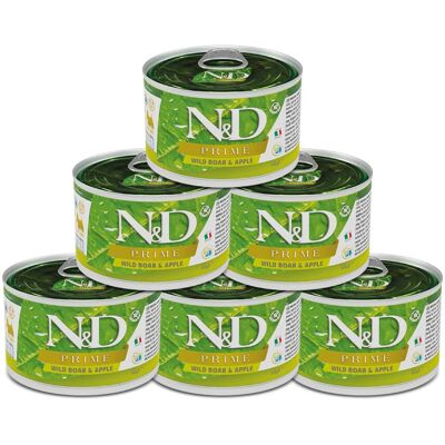 Farmina Natural & Delicious Prime Mini Cinghiale E Mela - Cibo per cani Farmina Natural & Delicious Prime Mini Cinghiale E Mela - Cibo per cani