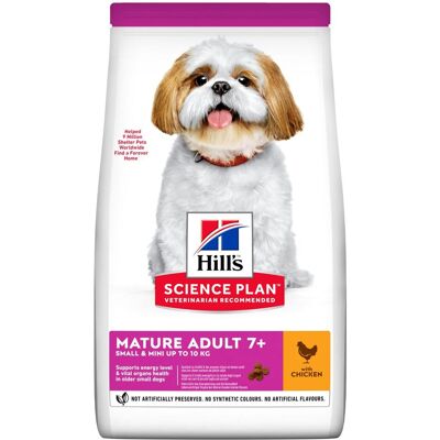 Hill's Science Plan Dog Small & Mini Mature Adult 7+ al Pollo 1,5 kg Hill's Science Plan Dog Small & Mini Mature Adult 7+ al Pollo 1,5 kg