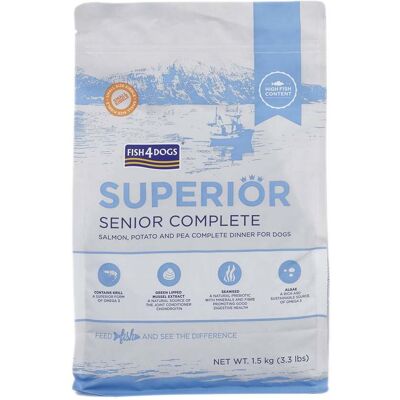 Fish4Dogs Cibo per Cani Controllo Peso Salmone - Adulto & Senior Fish4Dogs Cibo per Cani Controllo Peso Salmone - Adulto & Senior