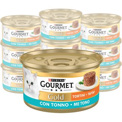 Gourmet Gold Tortini Cibo per Gatti con Tonno - Cibo per Gatti Gourmet Gold Tortini Cibo per Gatti con Tonno - Cibo per Gatti