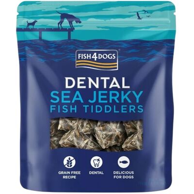 Fish4Dogs Dental Sea Jerky Fish Tiddlers Snack 115 gr Fish4Dogs Dental Sea Jerky Fish Tiddlers Snack 115 gr