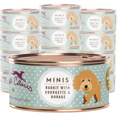 Terra Canis Dog Minis Coniglio con Zucchina e Albicocca 100 gr Terra Canis Dog Minis Coniglio con Zucchina e Albicocca 100 gr