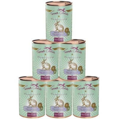 Terra Canis Dog Grain Free Coniglio con Zucchina e Albicocca 400 gr Terra Canis Dog Grain Free Coniglio con Zucchina e Albicocca 400 gr