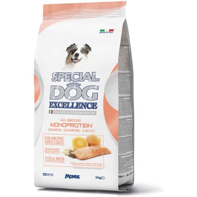 Special Dog - Monoproteina al Salmone per Tutte le Razze - Cibo per Cani Adulti Special Dog - Monoproteina al Salmone per Tutte le Razze - Cibo per Cani Adulti
