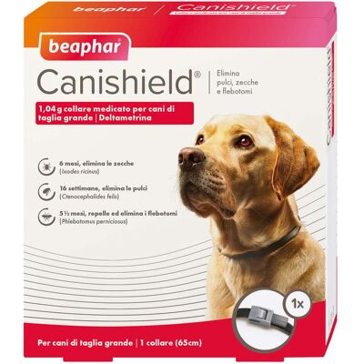 Beaphar Canishield Collare antiparassitario cane tg L Beaphar Canishield Collare antiparassitario cane tg L