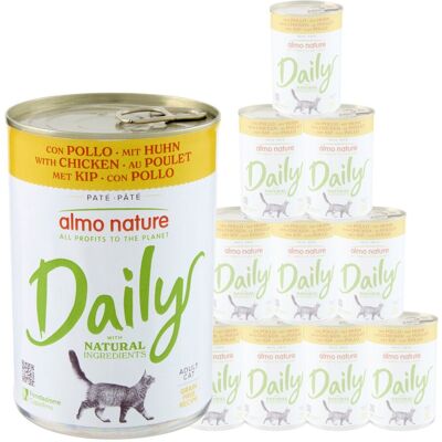 Almo Nature Daily Menu - Cibo umido naturale per gatti - 400g Almo Nature Daily Menu - Cibo umido naturale per gatti - 400g