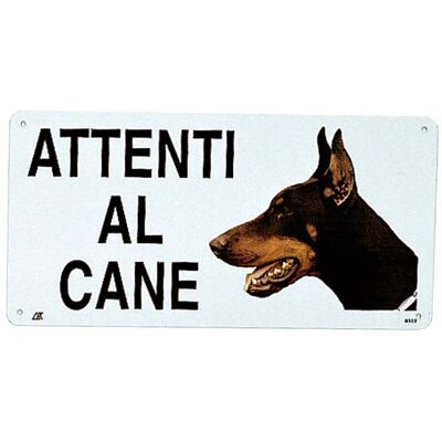 Camon Targa "Attenti al cane" Doberman Camon Targa "Attenti al cane" Doberman