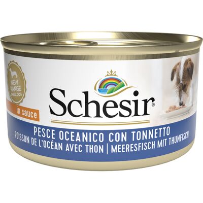 Schesir Cane Pesce Oceanico con Tonnetto 85 g - Alimento per cani Schesir Cane Pesce Oceanico con Tonnetto 85 g - Alimento per cani