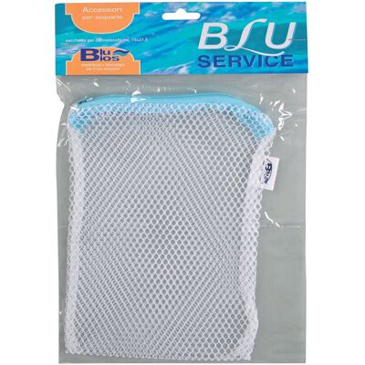 Blu Bios - ZipBags - 15x21.5 cm - Rete - Sacchetto filtrante Blu Bios - ZipBags - 15x21.5 cm - Rete - Sacchetto filtrante