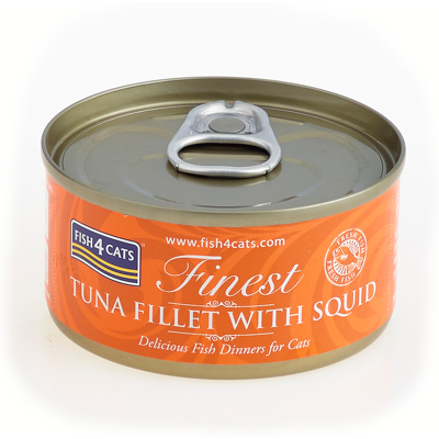 Fish4Cats Finest Cat Tonno Calamari 70 g Fish4Cats Finest Cat Tonno Calamari 70 g
