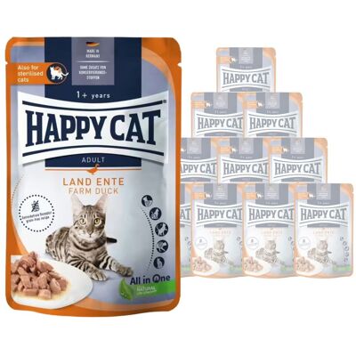 Happy Cat Culinary Anatra in Salsa 85 gr Happy Cat Culinary Anatra in Salsa 85 gr