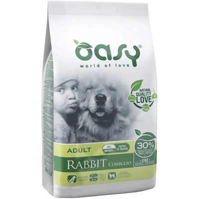 Oasy Dog Adult Medium Large One Animal Protein Coniglio 2,5 Kg Oasy Dog Adult Medium Large One Animal Protein Coniglio 2,5 Kg