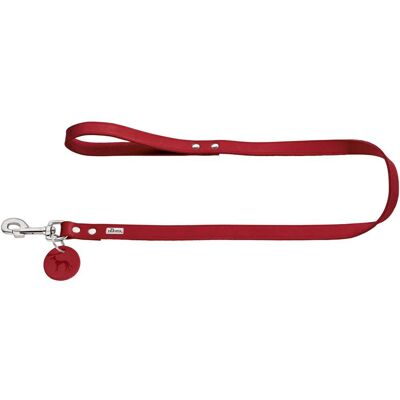 Guinzaglio in pelle morbida Hunter - 100, 20/100, Rosso - Sport canino Guinzaglio in pelle morbida Hunter - 100, 20/100, Rosso - Sport canino