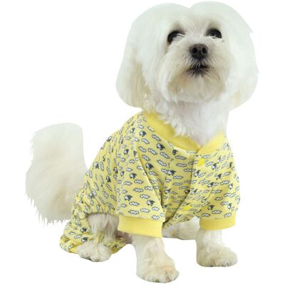 Camon Pigiama per cani Tg.24 Giallo fantasia M410/24 Camon Pigiama per cani Tg.24 Giallo fantasia M410/24
