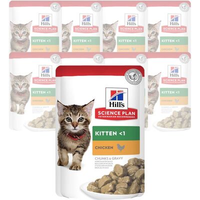 Cibo per Gattini Hill's Science Plan - Pollo - Supporta Immunità e Digestione Cibo per Gattini Hill's Science Plan - Pollo - Supporta Immunità e Digestione