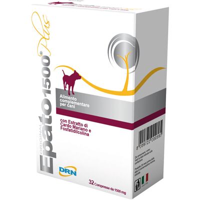 Drn Dog Epato plus 1500 mg 32 compresse Drn Dog Epato plus 1500 mg 32 compresse
