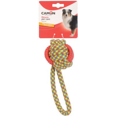 Camon Palla intrecciata con maniglia per Cani 22 cm Camon Palla intrecciata con maniglia per Cani 22 cm