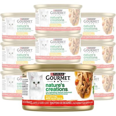 Gourmet Nature's Creations 24x85g - Cibo per gatti Gourmet Nature's Creations 24x85g - Cibo per gatti