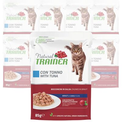 Natural Trainer Gatto 85g - Cibo umido con Tonno Natural Trainer Gatto 85g - Cibo umido con Tonno