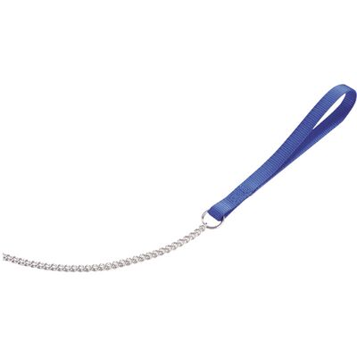 Camon Guinzaglio in Nylon con Catena blu 3x800 mm Camon Guinzaglio in Nylon con Catena blu 3x800 mm