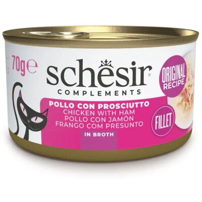 Schesir Cat Pollo con Prosciutto 70 gr Schesir Cat Pollo con Prosciutto 70 gr