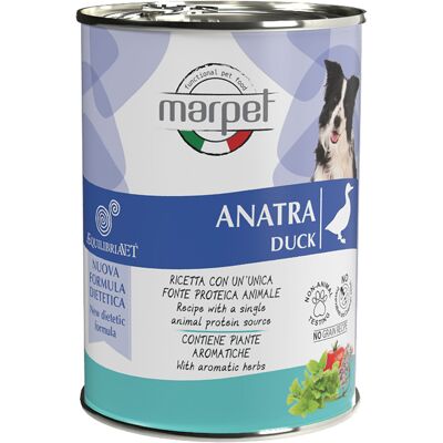 Cibo per cani Aequilibriavet Anatra - Monoproteico, Calmante, 400g Cibo per cani Aequilibriavet Anatra - Monoproteico, Calmante, 400g