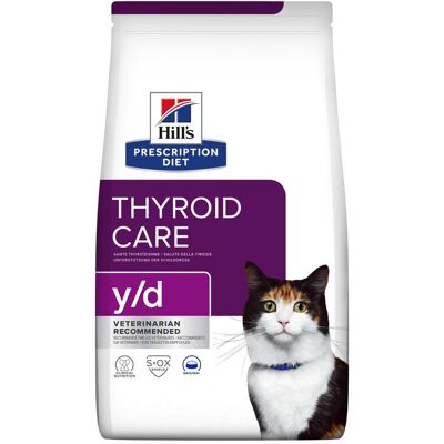 Hill's Prescription Diet Cat y/d Thyroid Care 1,5 kg Hill's Prescription Diet Cat y/d Thyroid Care 1,5 kg